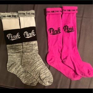 PINK long socks